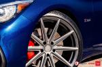 Infiniti Q50S by Naples Speed on Vossen Wheels (VFS-10) 2018 года